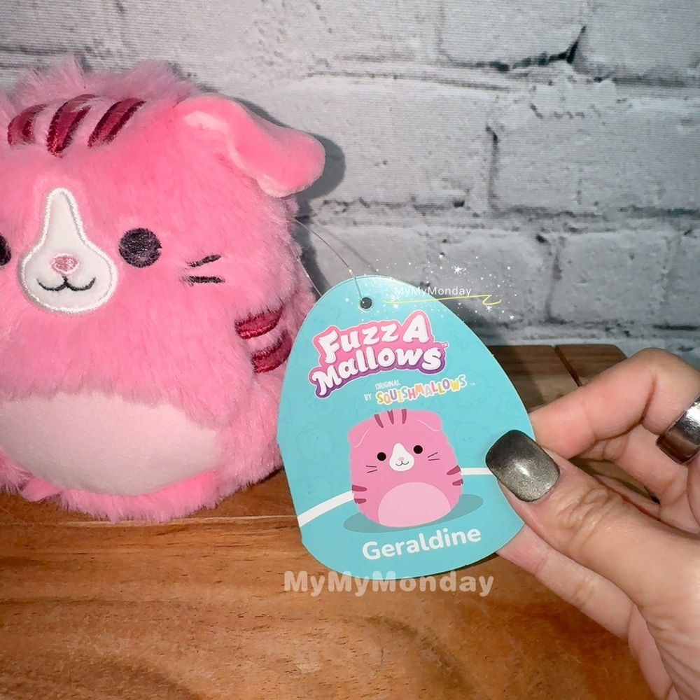 Squishmallow Fuzz A Mallows 5" Geraldine - Picture 2 of 3